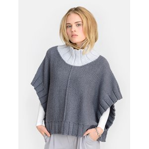 Blue Sky Fibers Adult Clothing Patterns - Two Harbors Poncho Pattern