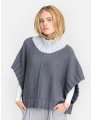 Blue Sky Fibers Adult Clothing Patterns - Two Harbors Poncho Patterns photo