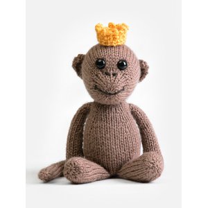 Blue Sky Fibers Royal Petite Knit Kits - Baby Series - Marcel Monkey