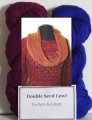 Baah Yarn Baah Mystery Yarn Gifts - Double Seed Cowl - Sonoma - Fuchsia Mix & Cobalt Kits photo
