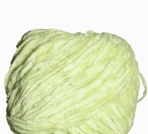Crystal Palace Cotton Chenille Yarn - 1240 - Limeade (Discontinued)