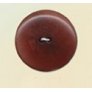 Blue Moon Button Art Nut Buttons - Burgundy Corozo 7/8