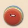 Blue Moon Button Art Plastic and Novelty - Multicolor Circle 18mm (Discontinued)