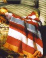 Mac & Me - 055 Striped Baby Blanket Patterns photo