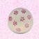 Blue Moon Button Art Plastic and Novelty - CR794016 Dots Clear 11MM