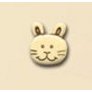 Blue Moon Button Art Plastic and Novelty - Bunny Beige 15mm
