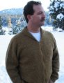 Knitting Pure and Simple Men's Sweater Patterns - 264 - Neckdown Cardigan for Men Patterns photo