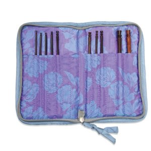 Lantern Moon Crochet Hook Compact Zip Cases - Lavender