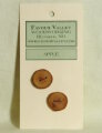 Favour Valley Woodworking Wood Buttons - Apple - Medium (2 button card) Buttons photo