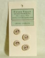 Favour Valley Woodworking Antler Buttons - Deer Antler - Small (4 button card) Buttons photo