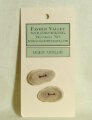 Favour Valley Woodworking Antler Buttons - Deer Antler - Medium (2 button card) Buttons photo