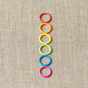 cocoknits Maker's Keep Accessories Colorful Ring Stitch Markers - Original