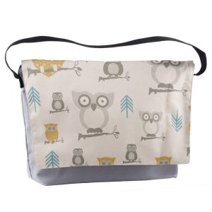 Top Shelf Totes Yarn Pop - Clutchable - Natural Owls