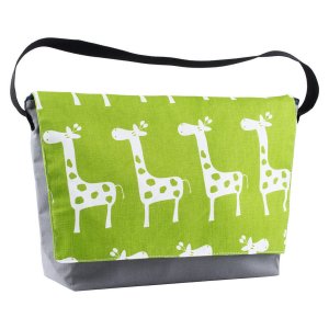 Top Shelf Totes Yarn Pop - Clutchable - Green Giraffes
