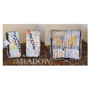 Chicken Boots DPN/Crochet Hook Case - Meadow