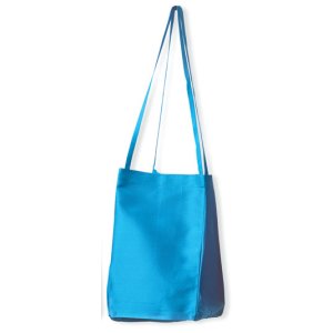 Lantern Moon Small Silk Taffeta Bag - Turquoise