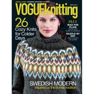 Vogue Knitting International Magazine - '15/16 Winter