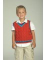Plymouth Yarn Baby & Children Patterns - 2051 Kid's Cabled Vest Patterns photo