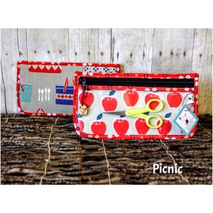 Chicken Boots Notions Case - Picnic