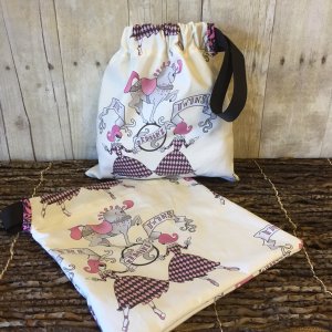 Chicken Boots Small Wristlet - '16 May - Gemini