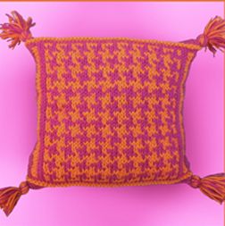 KnitWhits Patterns - Poppy Pillow Pattern