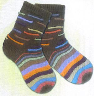 KnitWhits Patterns - Terra Socks Pattern