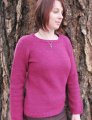 Knitting Pure and Simple Women's Sweater Patterns - 0265 - Mid Weight Neck Down Pullover Patterns photo