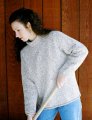Knitting Pure and Simple Women's Sweater Patterns - 9724 - Neckdown Pullover for Women Patterns photo