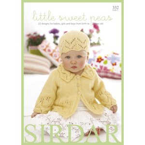 Sirdar Pattern Books - 332 Little Sweet Peas