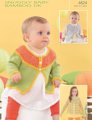 Sirdar Snuggly Baby and Children Patterns - 4624 Round Neck Cardigans - PDF DOWNLOAD Patterns photo