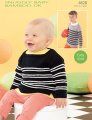 Sirdar Snuggly Baby and Children Patterns - 4628 Striped Sweater Patterns photo