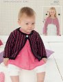 Sirdar Snuggly Baby and Children Patterns - 4621 Cropped Option Cardigan Patterns photo