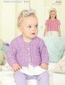 Sirdar Snuggly Baby and Children Patterns - 4445 Heart Cardigan Patterns photo