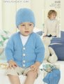Sirdar Snuggly Baby and Children Patterns - 4440 Boy's Cardigan, Hat, and Blanket - PDF DOWNLOAD Patterns photo