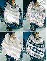 Sirdar Snuggly Baby and Children Patterns - 3086 Four Crochet Baby Blankets Patterns photo