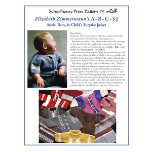 Schoolhouse Press ABCSJ (Adult, Baby, and Child's Surprise Jacket) Patterns
