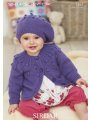 Sirdar Snuggly Baby and Children Patterns - 1267 Cardigan and Beret Patterns photo