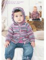Sirdar Snuggly Baby and Children Patterns - 1486 Hooded Cardigans Patterns photo