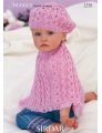 Sirdar Snuggly Baby and Children Patterns - 1516 Poncho and Beret Patterns photo