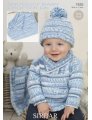 Sirdar Snuggly Baby and Children Patterns - 1926 Sweater, Hat, and Blanket Patterns photo