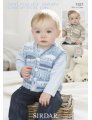 Sirdar Snuggly Baby and Children Patterns - 1927 Cardigan and Waistcoat - PDF DOWNLOAD Patterns photo