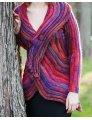 Knitswirl Designs Knit, Swirl! - PDF DOWNLOAD - Coat of Many Colors - Single Pattern Patterns photo