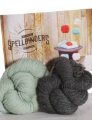 Jimmy Beans Wool SPELLBINDERS Magic Kit - Cascade 220 Fingering - Sage & Charcoal Kits photo