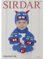 Sirdar Snuggly Baby and Children Patterns - 2471 Gloves, Hat & Scarf Set - PDF DOWNLOAD Patterns photo