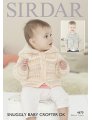 Sirdar Snuggly Baby and Children Patterns - 4670 Hooded or Collared Jacket - PDF DOWNLOAD Patterns photo