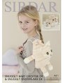 Sirdar Snuggly Baby and Children Patterns - 4671 Booties and Bag - PDF DOWNLOAD Patterns photo