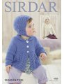 Sirdar Snuggly Baby and Children Patterns - 4709 Lacy Cardigan and Hat Patterns photo