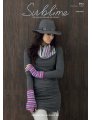 Sublime Superfine Alpaca DK Patterns - 6112 Crocheted Snood and Wristwarmers Patterns photo