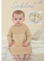 Sublime Baby Cashmere Merino Silk 4 ply Patterns - 6115 Dress & Shoes - PDF DOWNLOAD