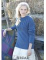 Sirdar Harrap Tweed DK Patterns - 7397 Women's Sweater - PDF DOWNLOAD Patterns photo
